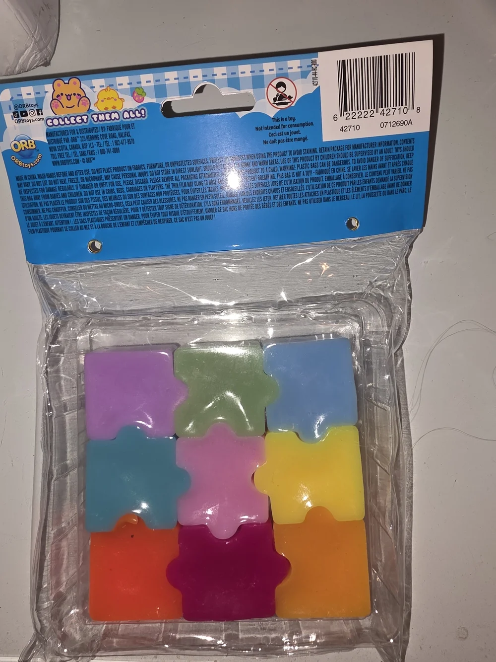 Taba-licious Pastel Puzzle Cubes - Multi Color